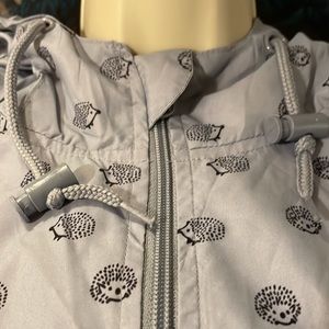 Hedgehog Blue Windbreaker M/L new with tags